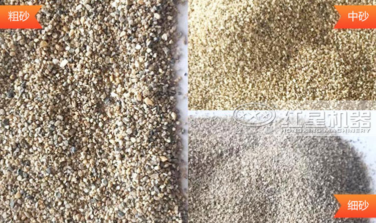 人造砂規(guī)格也有粗、中、細(xì)之分