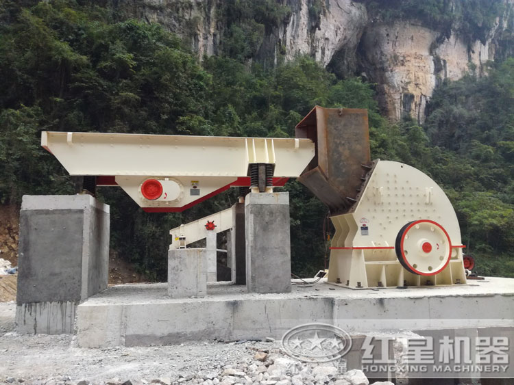 河南信陽時產(chǎn)350噸錘破現(xiàn)場，用戶拿出廠價入手這臺設(shè)備