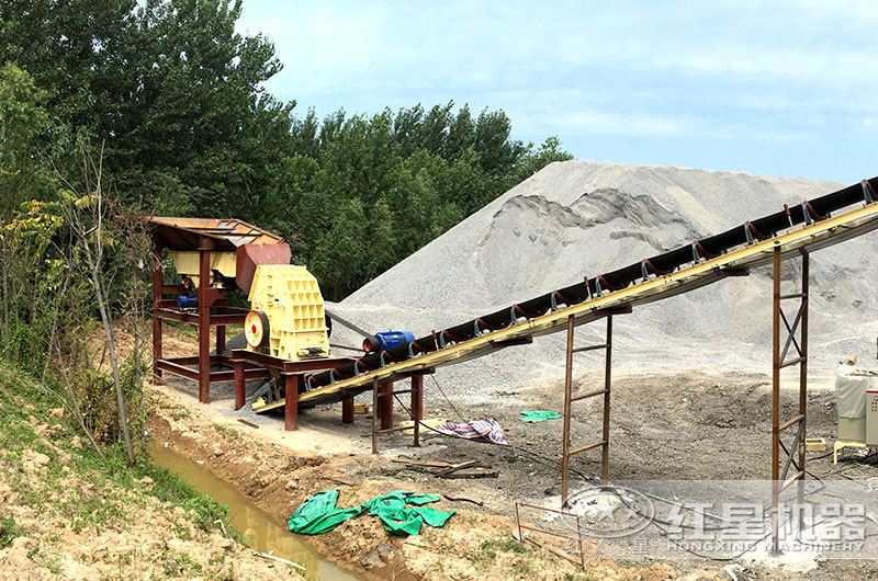 錘破可自成一條線，省去一級(jí)二級(jí)破碎過程